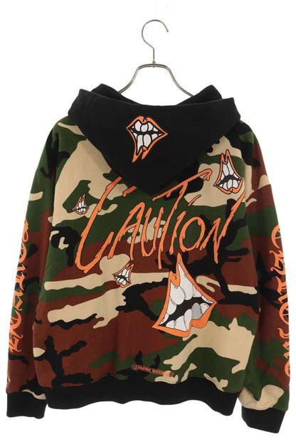 Chrome Hearts PPO Caution Matty Boy Camo Hoodie Size XL