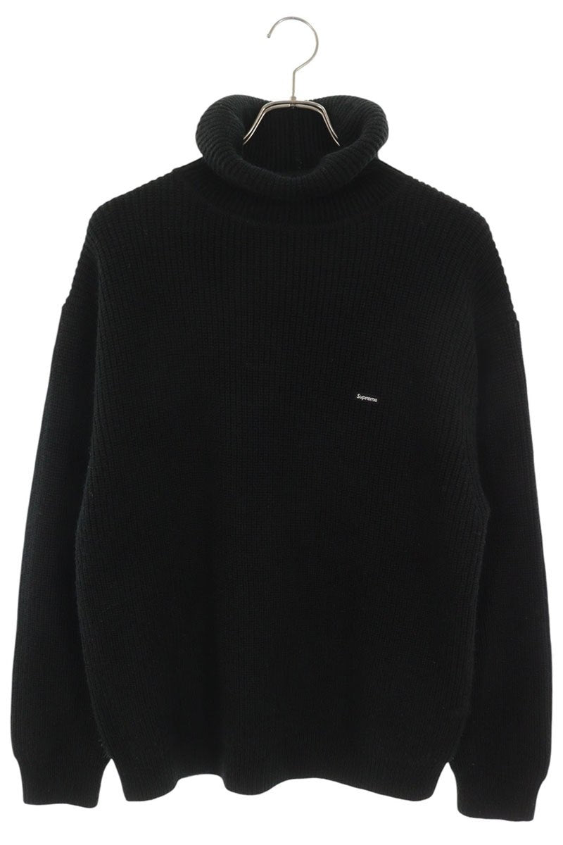 SUPREME Balaclava Turtleneck Knit Sweater Black Hoodie Size L