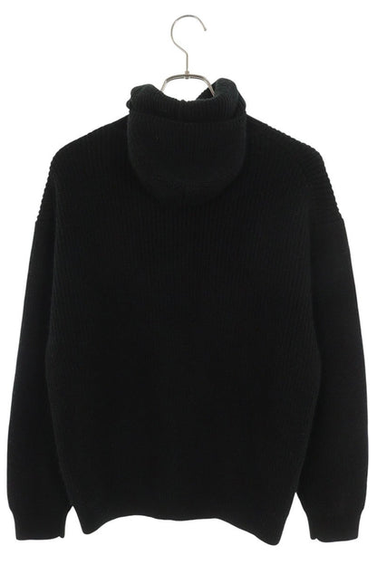 SUPREME Balaclava Turtleneck Knit Sweater Black Hoodie Size L