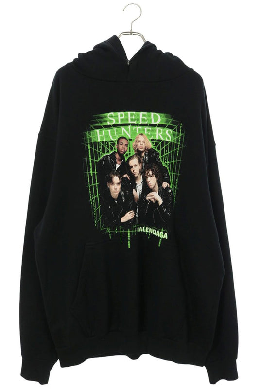 BALENCIAGA 19AW Speedhunters Pullover Hoodie Multi Size M