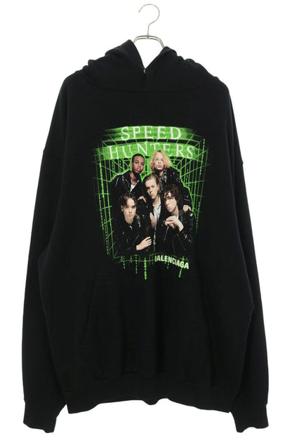BALENCIAGA 19AW Speedhunters Pullover Hoodie Multi Size M