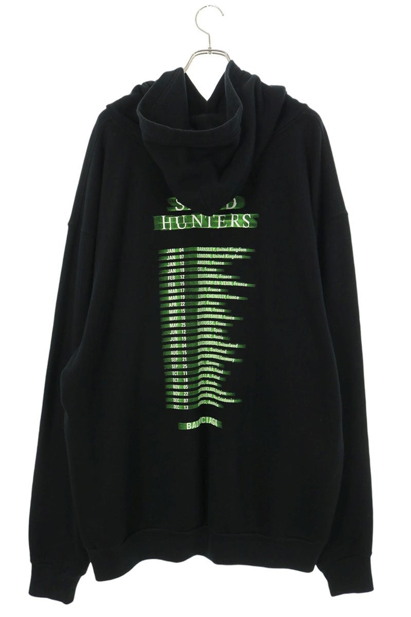 BALENCIAGA 19AW Speedhunters Pullover Hoodie Multi Size M