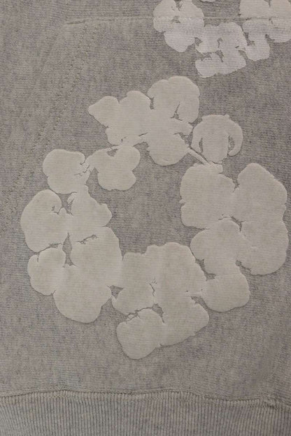 READYMADE x DENIM TEARS Flower Print Logo Hoodie Gray Size M