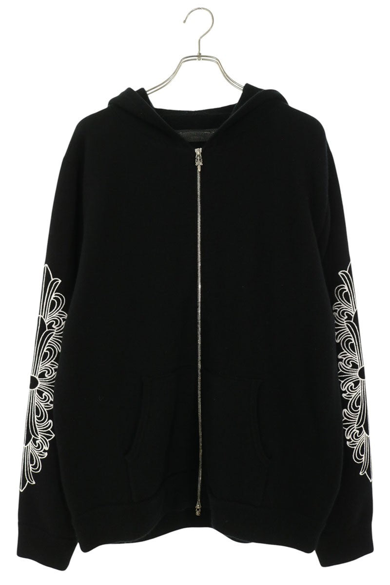 Chrome Hearts U LIFE SENTENCE Embroidery Hoodie Size XL