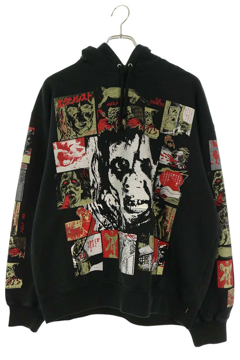 SUPREME 25AW The Exorcist Hooded Sweatshirt Black Size M