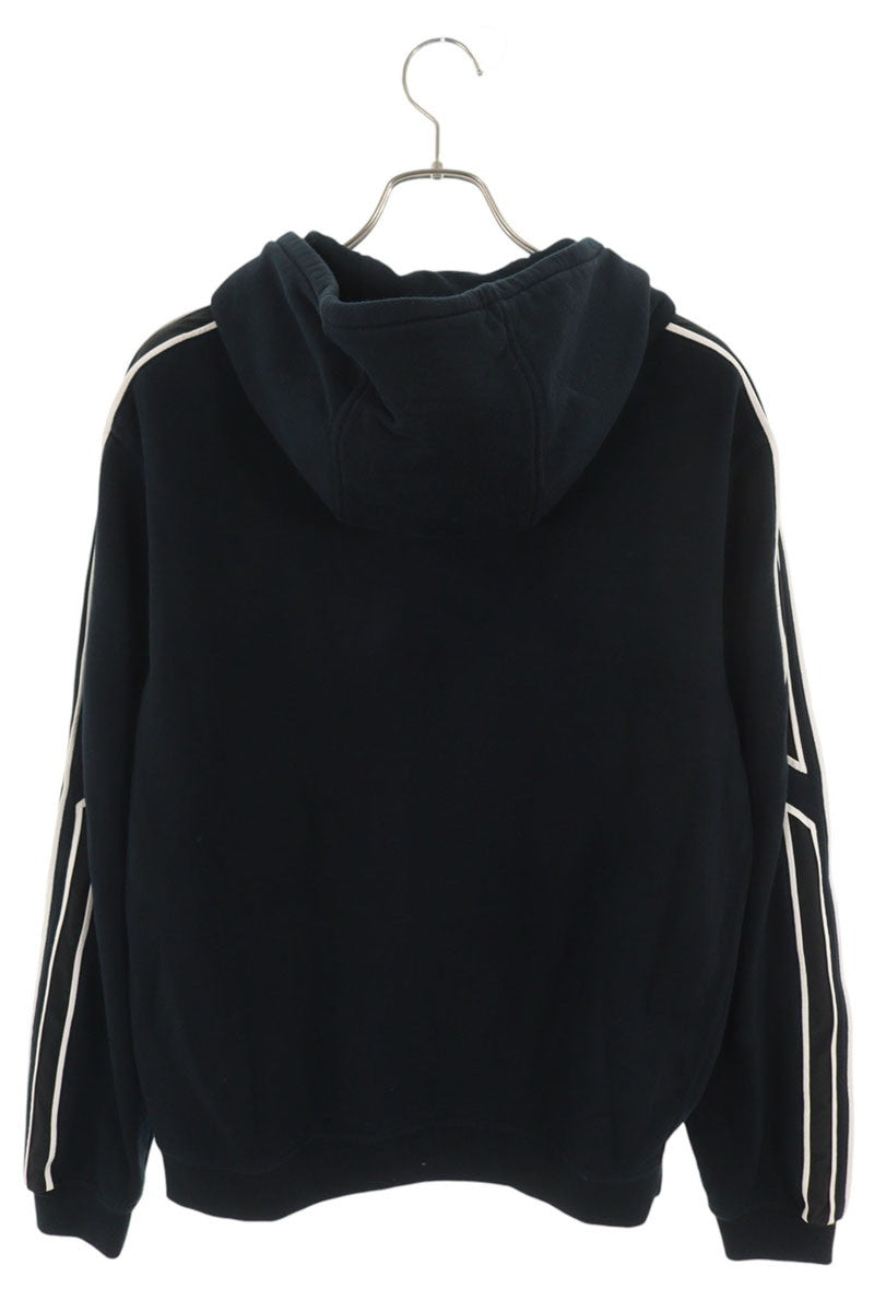 HERMES RUN H Zip Hoodie Navy Size XL
