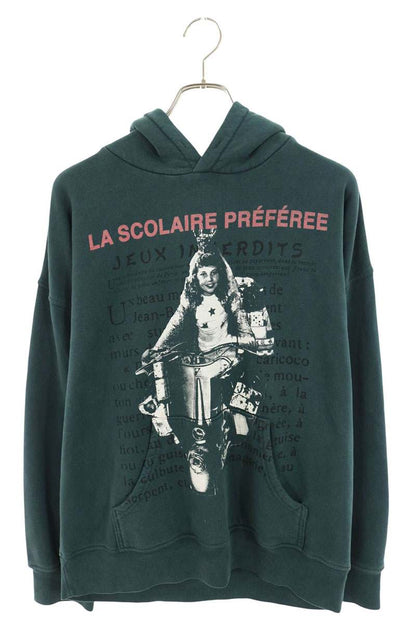 ENFANTS RICHES DEPRIMES LA SCOLAIRE Hoodie Green Size L
