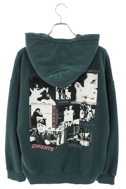 ENFANTS RICHES DEPRIMES LA SCOLAIRE Hoodie Green Size L