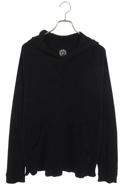 Chrome Hearts Back Horseshoe Print Thermal Hoodie Size M