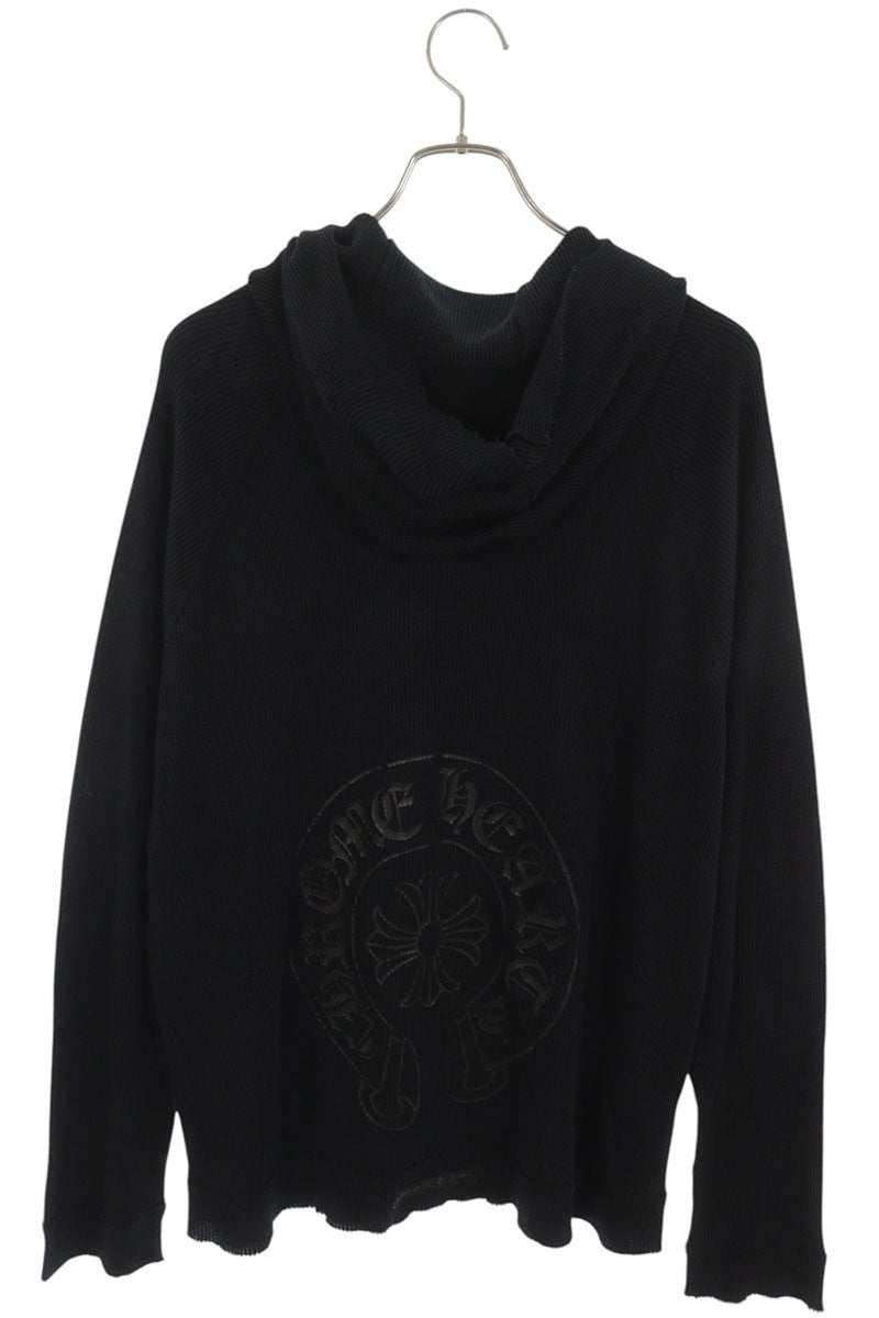 Chrome Hearts Back Horseshoe Print Thermal Hoodie Size M