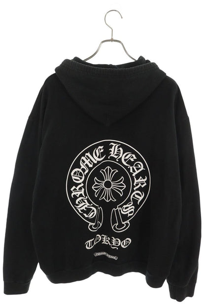 Chrome Hearts Tokyo LTD Back Horseshoe Zip Hoodie Size L