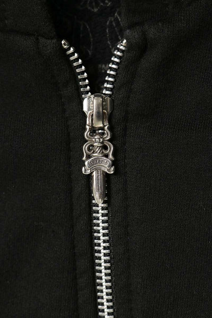 Chrome Hearts Seoul LTD Back Horseshoe Zip Hoodie Size XL