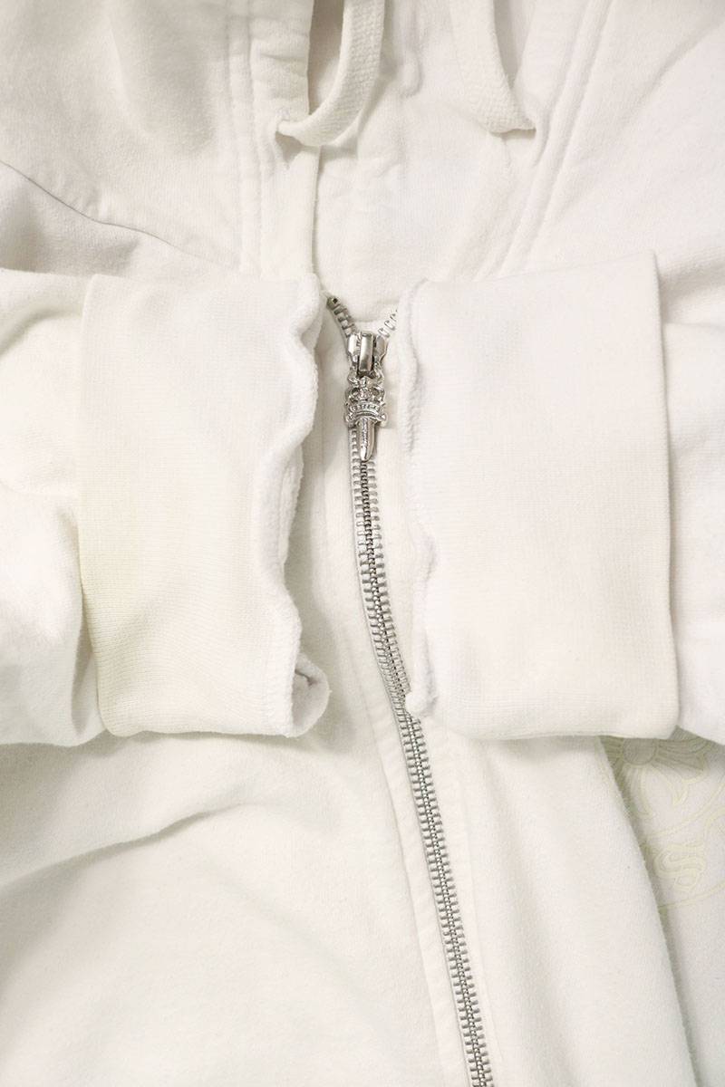 Chrome Hearts SWTSHRT HD ZIP GROW IN DARK Hoodie Size XXL