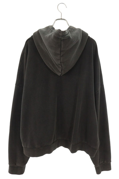 entire studios Zip-Up Cotton Hoodie Gray Size XL