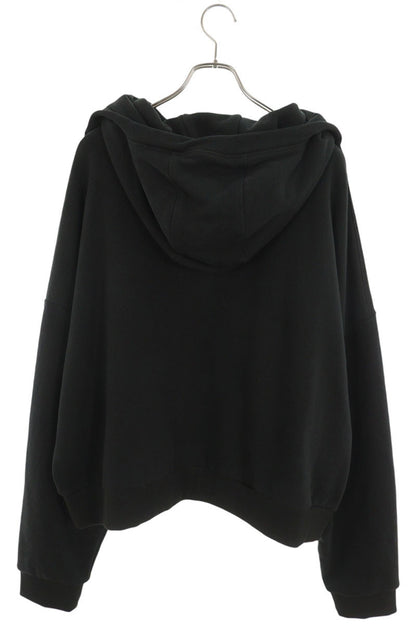 entire studios Zip-Up Hoodie Black Cotton Size M