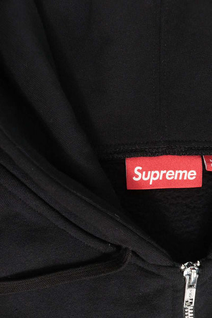 SUPREME 25AW IDGAF Zip Up Hooded Sweatshirt Black Size M