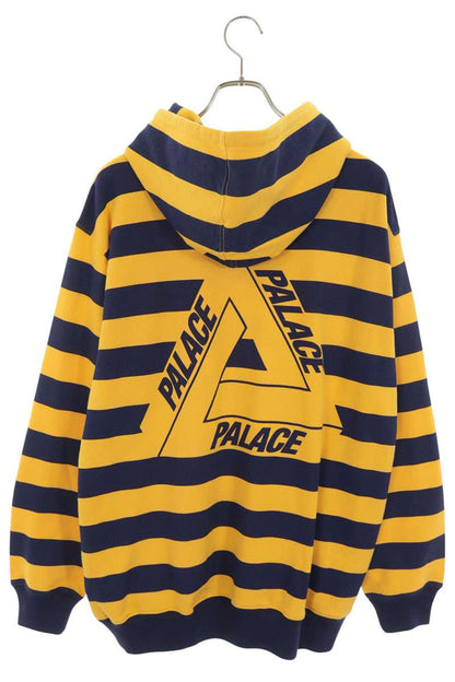 Palace TRI-STRIPE-ZIP HOOD Half-Zip Hoodie Multi Size L