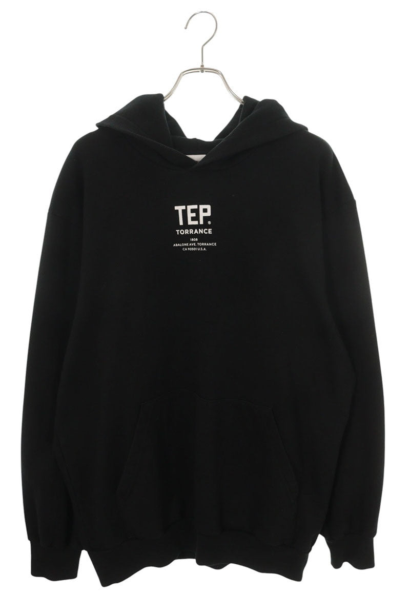 plllllleeeasse TEP Cotton Pullover Hoodie Black Size XL