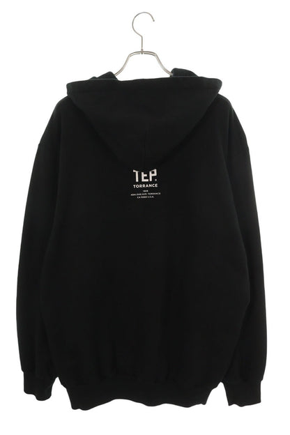 plllllleeeasse TEP Cotton Pullover Hoodie Black Size XL