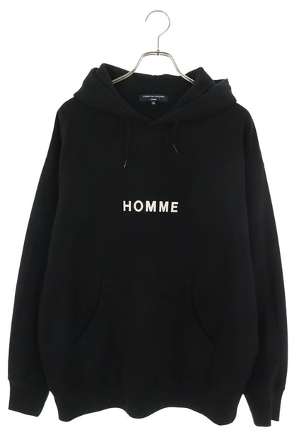 COMME des GARCONS HOMME AD2023 Logo Hoodie Black Size XL