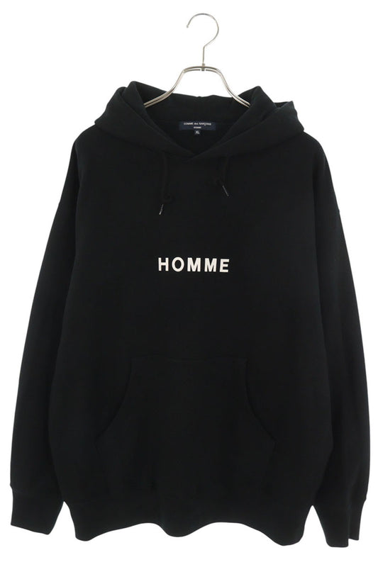 COMME des GARCONS HOMME AD2023 Logo Hoodie Black Size XL