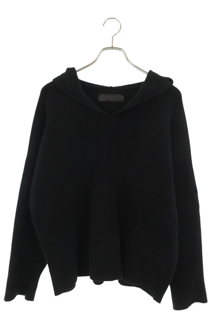 Chrome Hearts Haircalf Patch Knit Hoodie Multi Size MED/LRG