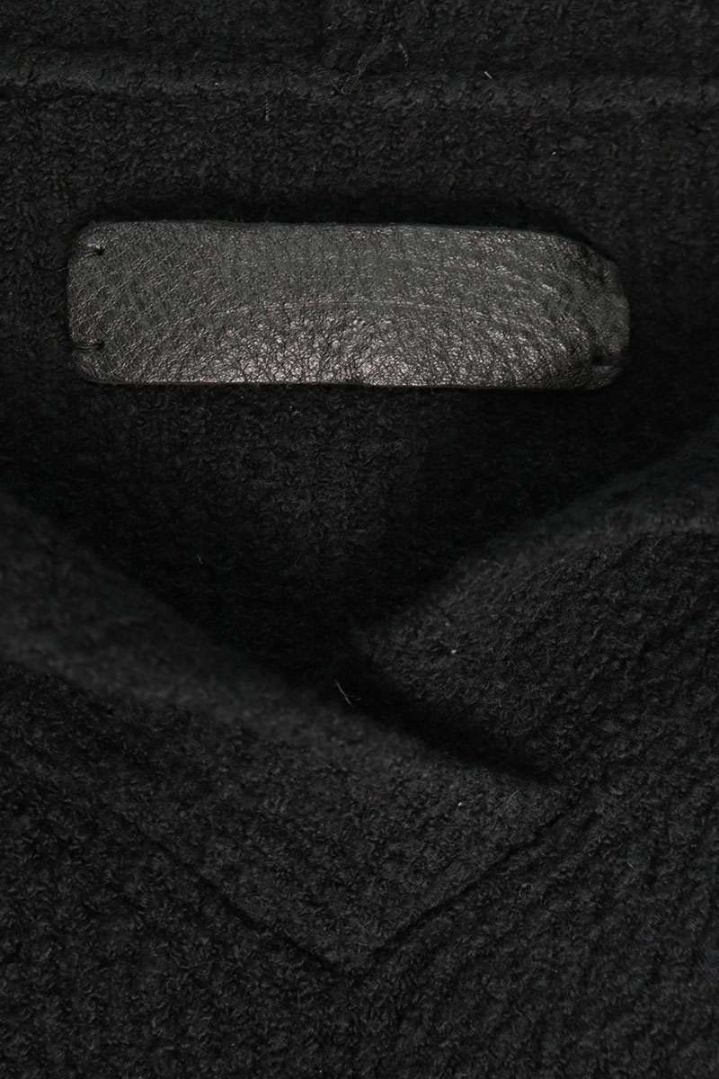 Chrome Hearts Haircalf Patch Knit Hoodie Multi Size MED/LRG
