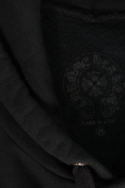 Chrome Hearts Osaka Ltd. Back Horseshoe Hoodie Black Size M