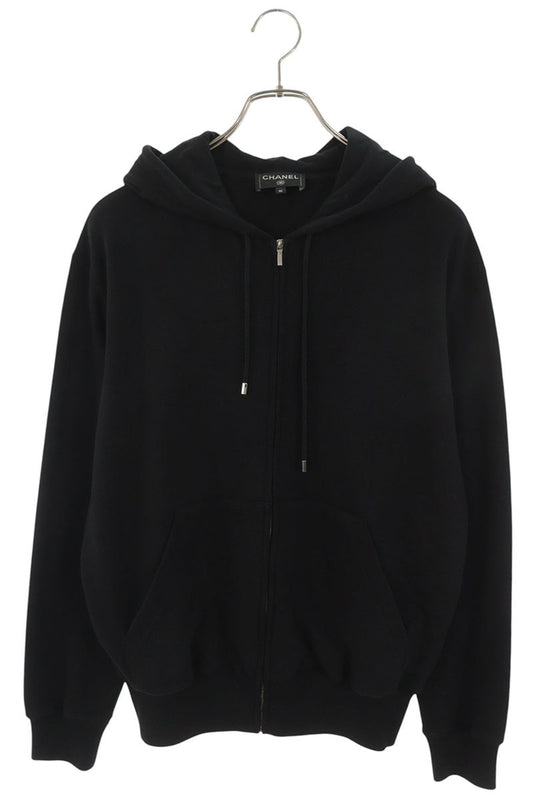 CHANEL Coco Mark Sequin Graffiti Zip Hoodie Multi Size M