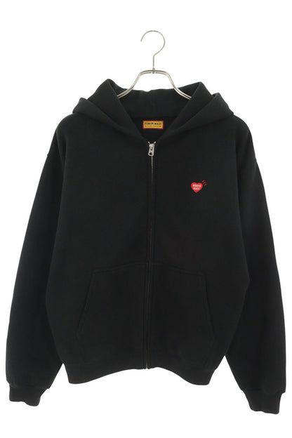 HUMAN MADE CLASSIC ZIP-UP SWEAT HOODIE Black Size S