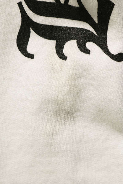 Chrome Hearts Sleeve Logo Pullover White Cotton Size M