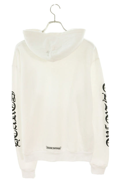 Chrome Hearts Sleeve Logo Pullover White Cotton Size XS
