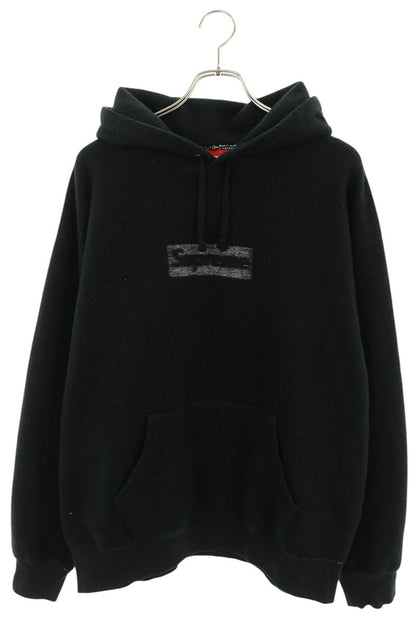 SUPREME 23SS Inside Out Box Logo Hoodie Black Size L
