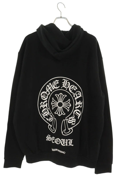 Chrome Hearts Seoul Ltd Back Horseshoe Zip Hoodie Size L