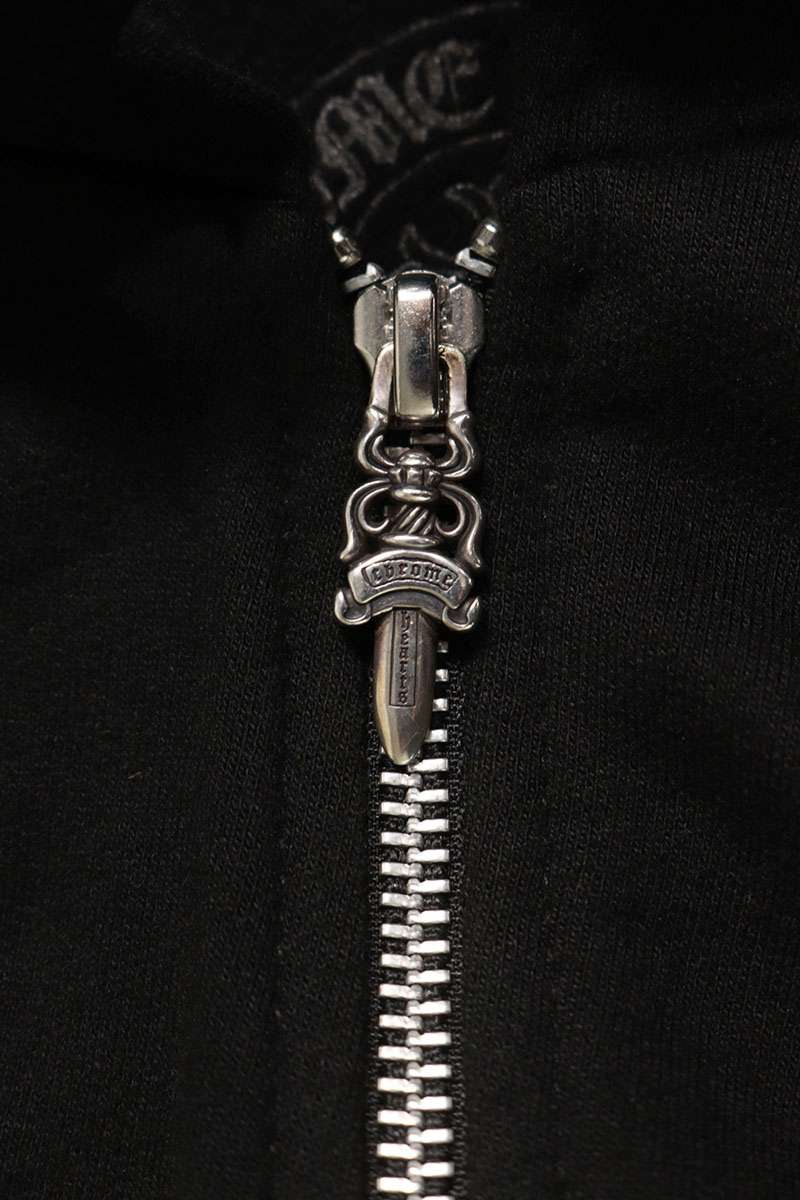 Chrome Hearts Seoul Ltd Back Horseshoe Zip Hoodie Size L