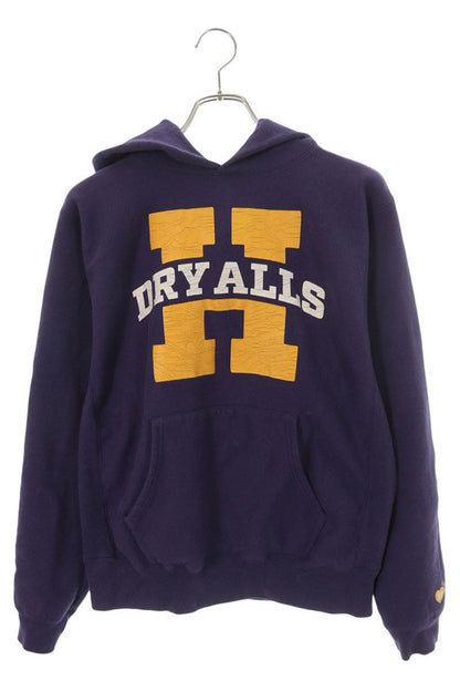 HUMAN MADE DRY ALLS Logo Print Hoodie Purple Size M