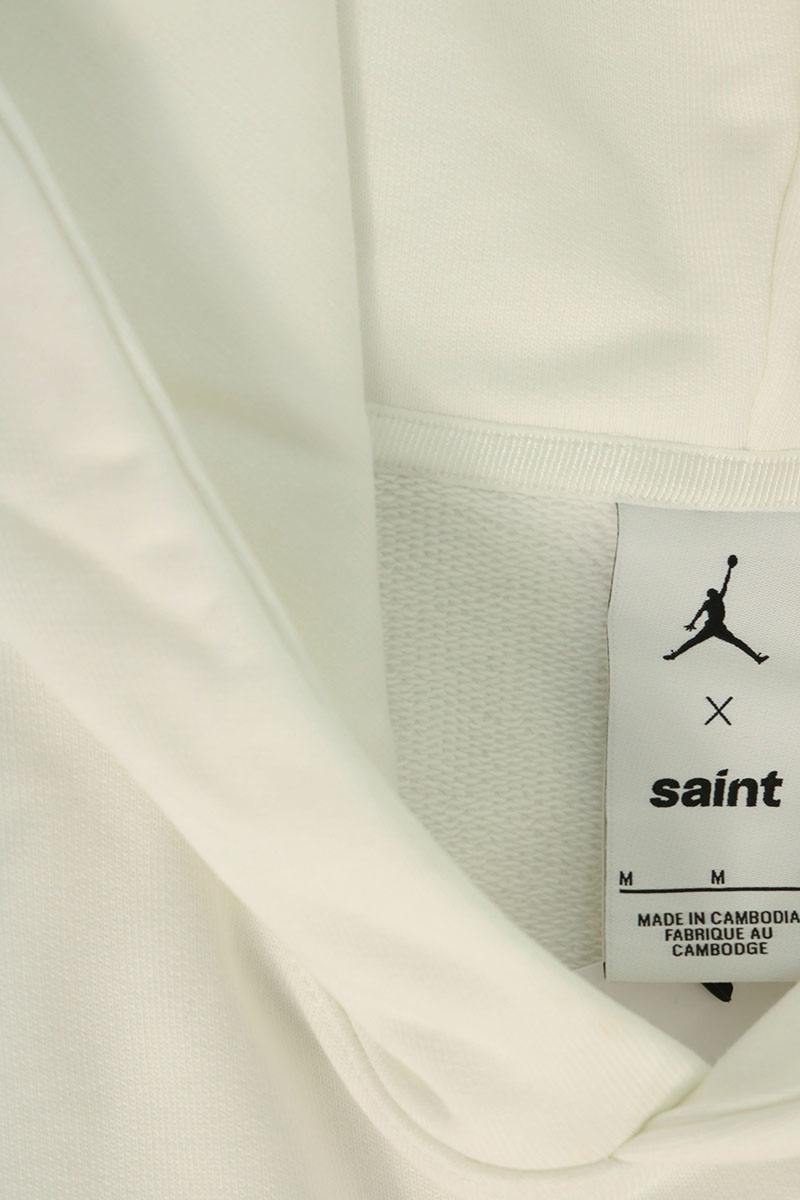 SAINT MICHAEL MJSM Wing Logo Hoodie White/Red Size M