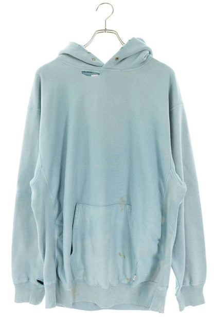 SUGARHILL Aging Damage Pullover Hoodie Light Blue Size 3