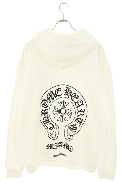 Chrome Hearts Miami Ltd. Floral Cross Print Hoodie L Size L