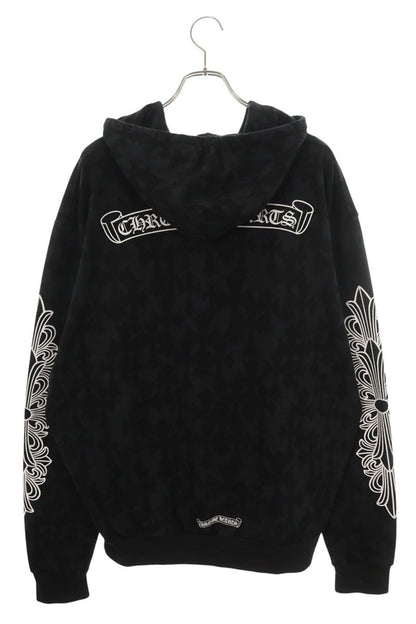 Chrome Hearts SWTSHRT HD ZIP Floral Dagger Hoodie Size L