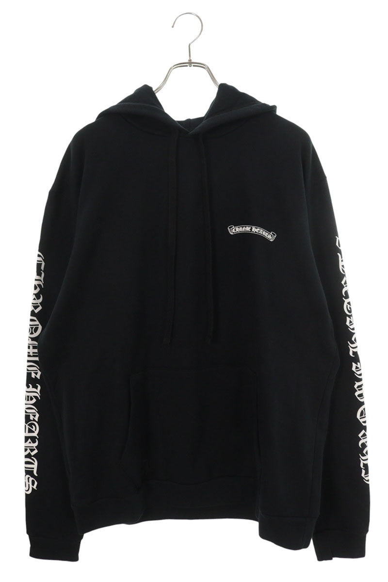 Chrome Hearts SWTSHRT HD PLVR Back Label Hoodie Size L