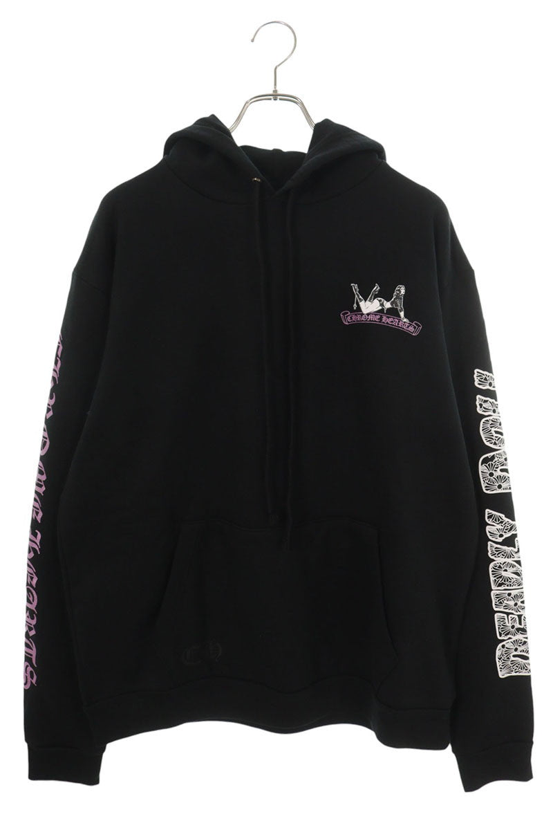 Chrome Hearts DEADLY DOLL Black Pink Cotton Multi Size M
