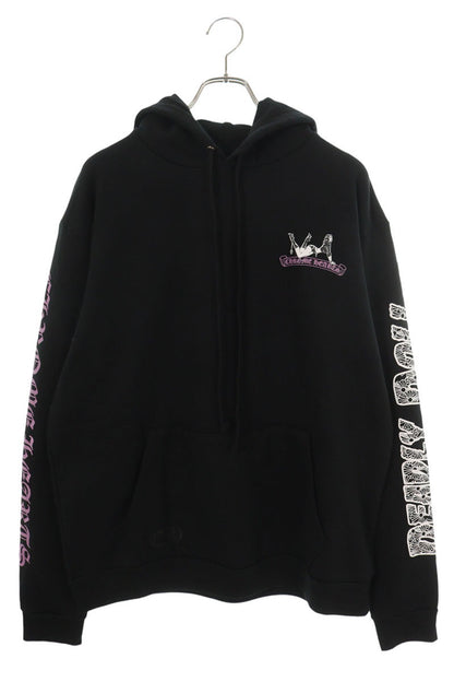 Chrome Hearts DEADLY DOLL Black Pink Cotton Multi Size M