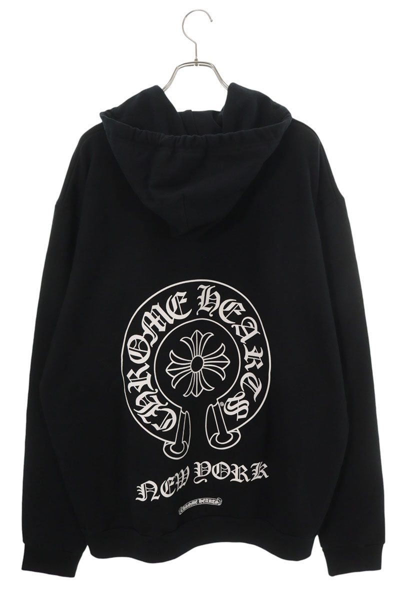 Chrome Hearts SWTSHRT HD PLVR NYC Horseshoe Hoodie Size XL
