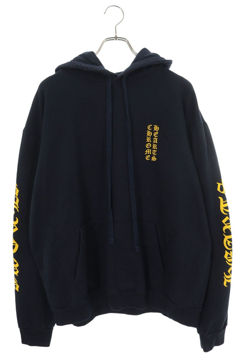 Chrome Hearts SWTSHRT HD PLVR Sleeve Print Hoodie Size L