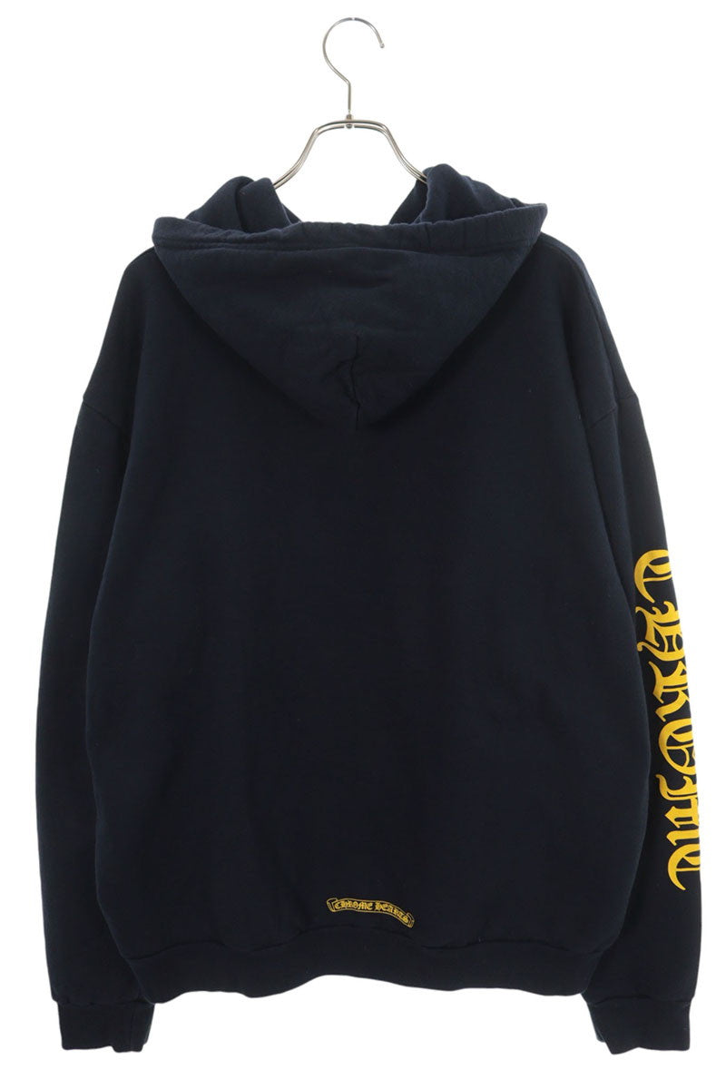 Chrome Hearts SWTSHRT HD PLVR Sleeve Print Hoodie Size L