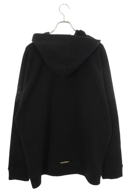 Chrome Hearts Y NOT HD PLVR Cross Patch Hoodie Size XXL