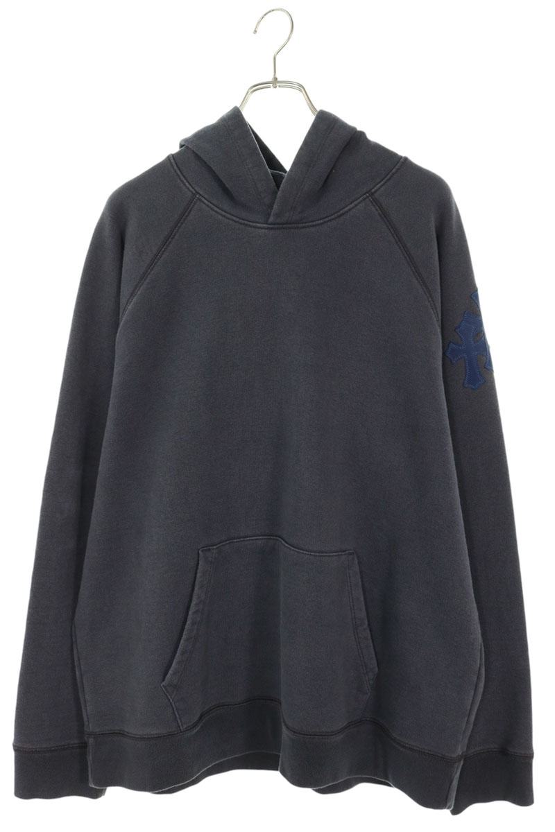 Chrome Hearts HD PLVR PAPER JAM Cross Patch Hoodie Size XL