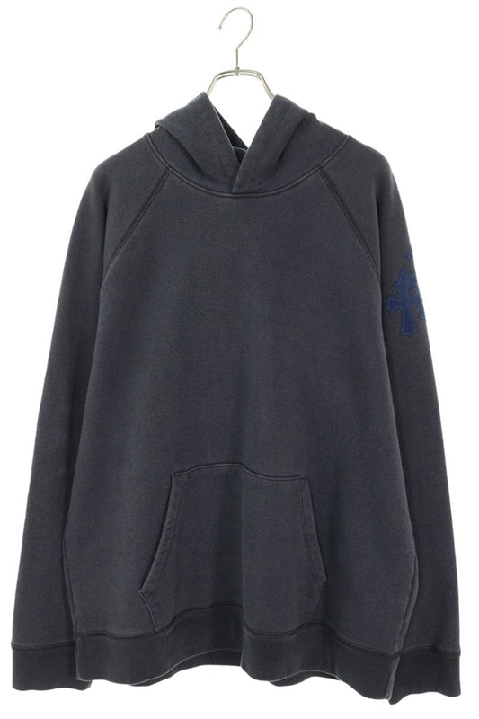Chrome Hearts HD PLVR PAPER JAM Cross Patch Hoodie Size XL