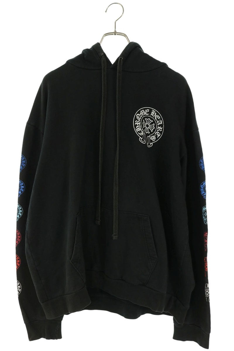 Chrome Hearts SWTSHRT PLV Back Horseshoe Print Hoodie Size L